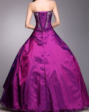 Robe princesse violette