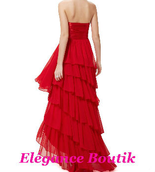 Robe de cocktail rouge