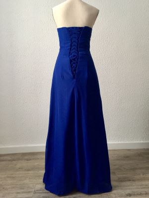 Robe de soirée bleue