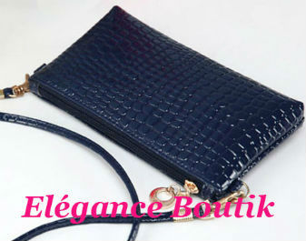 Pochette bleue